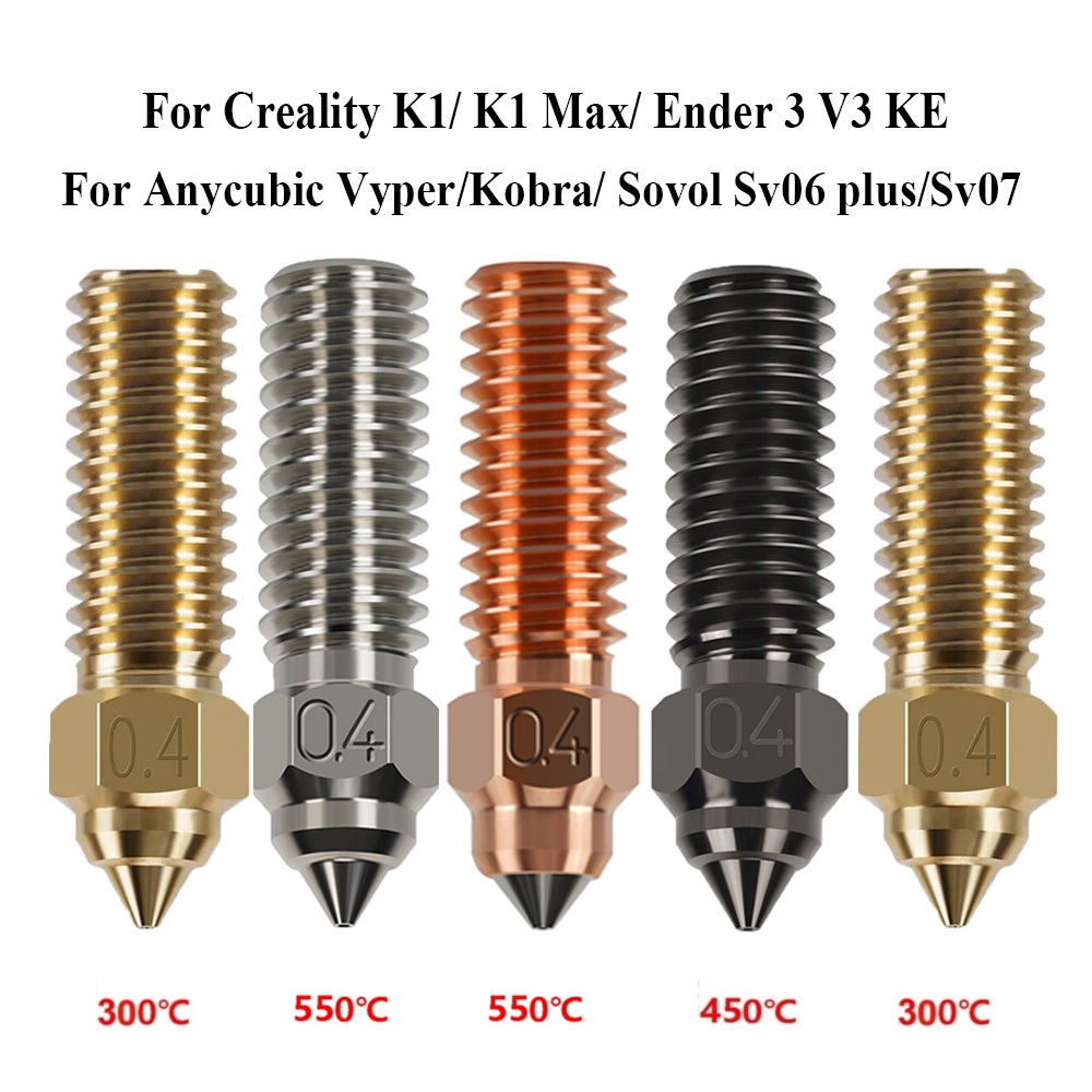 Creality Printer Ender 3 V3 - Ender 3 V3 KE Nozzle Messing
