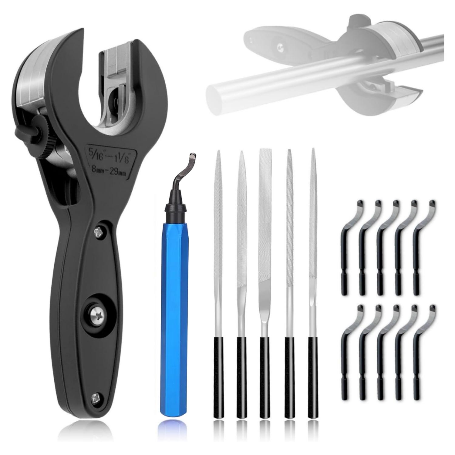 Pipe Cutter Ratchet - Ratchetsysteem buisafsnijder, zwaar uitgevoerde koperen buisafsnijder