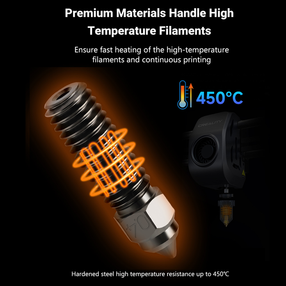 Ender 3 V3 KE Nozzle Messing G - Creality Printer Ender 3 V3 recensie en prijs