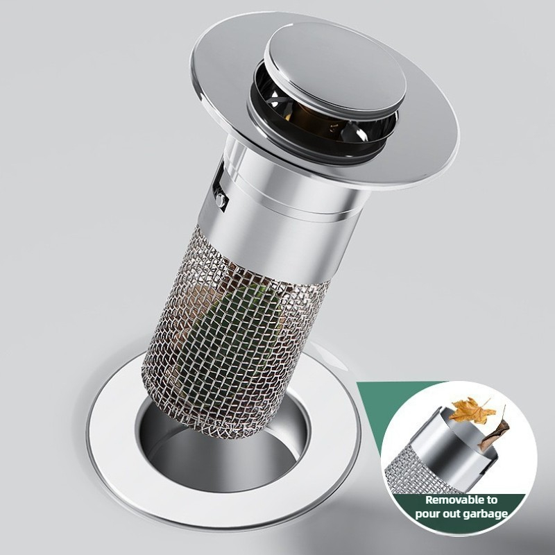 Roestvrijstalen gootsteenafvoe - Drain Pipe Clip recensie en prijs