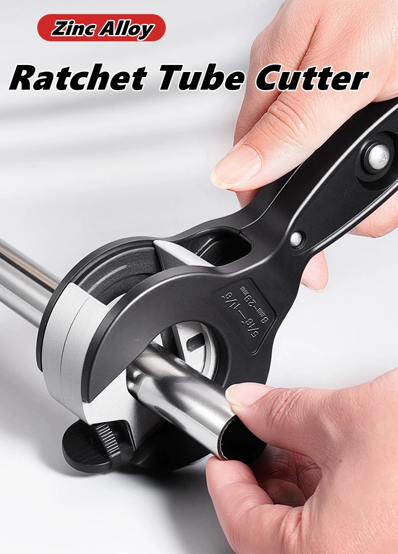 Ratelslangknipper 8-29mm Unive - Pipe Cutter Ratchet recensie en prijs