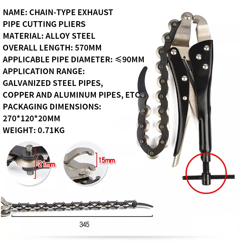 Kettingbuis-snijder PVC/Staal/ - Pipe Cutter Ratchet recensie en prijs